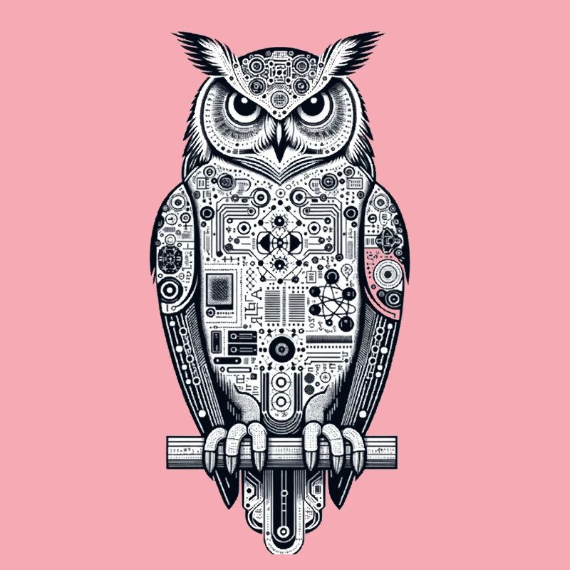 Uhu | Eule | Technischer UHU | Nachteule KI Eule