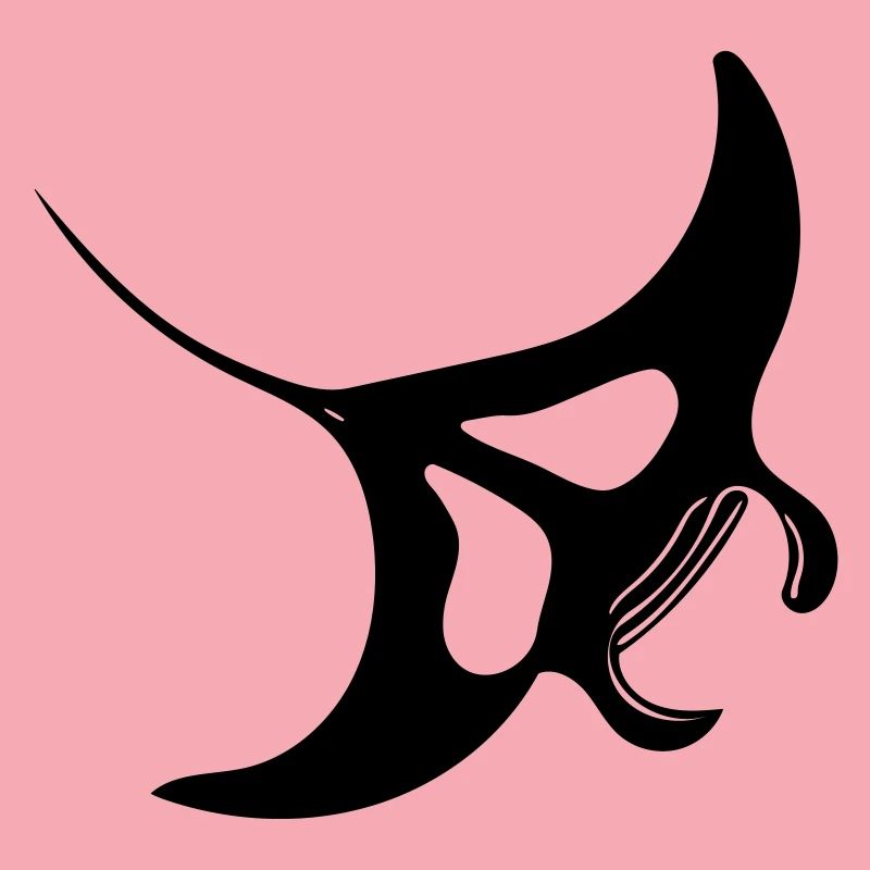 Manta Rochen Vector