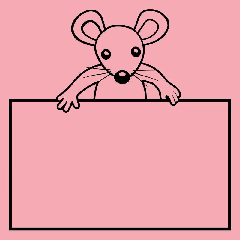 Shield with mouse