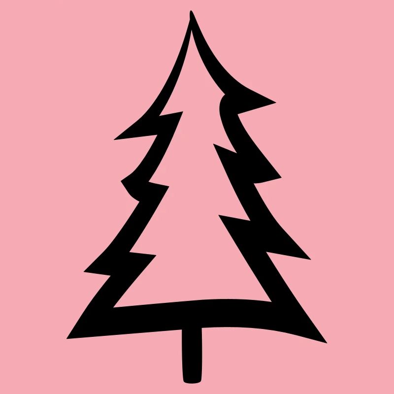 christmas tree christmas tree text design logo fir s