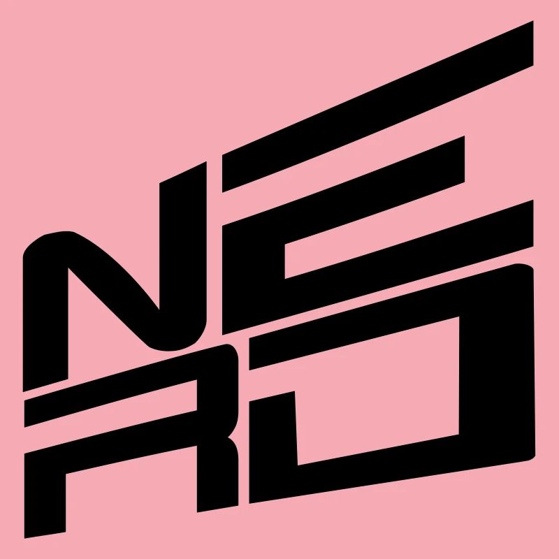 logo nerd text geek smart freak smart cool