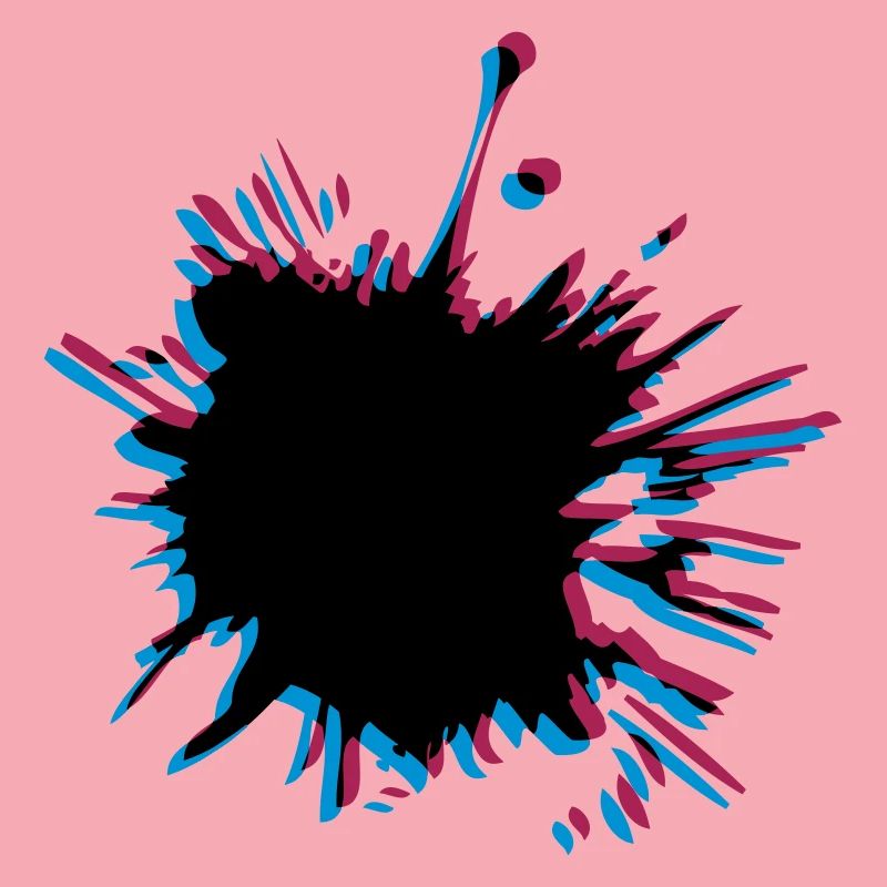 3D blob splashes