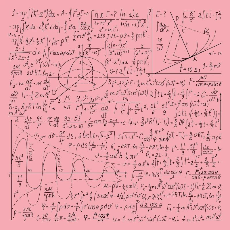 Math Formula - Math Equation Pattern Lover Gift