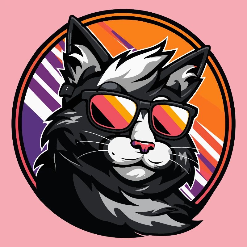 Cat Comic Cool