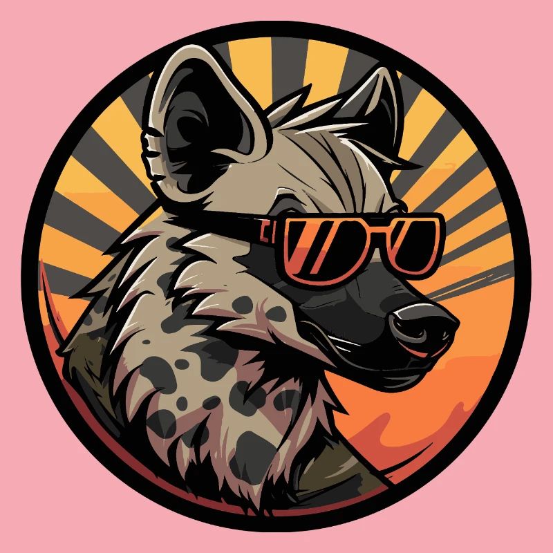 Hyäne Cool Comic