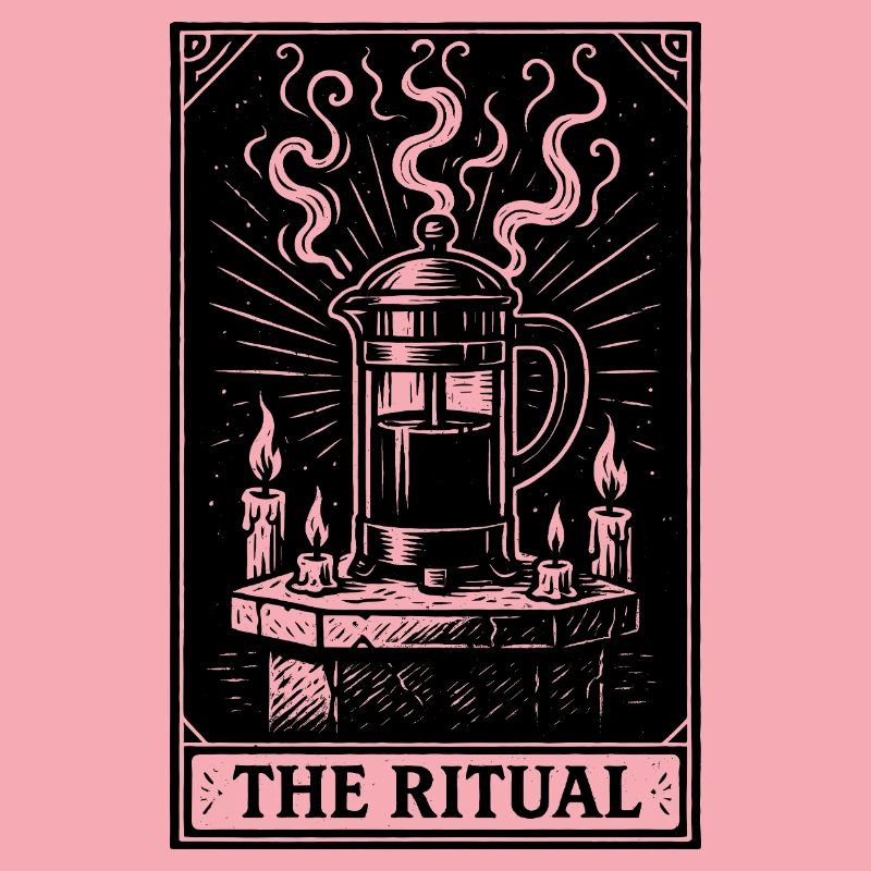 Tarot d’invocation de café – Le Rituel (Version Sombre)