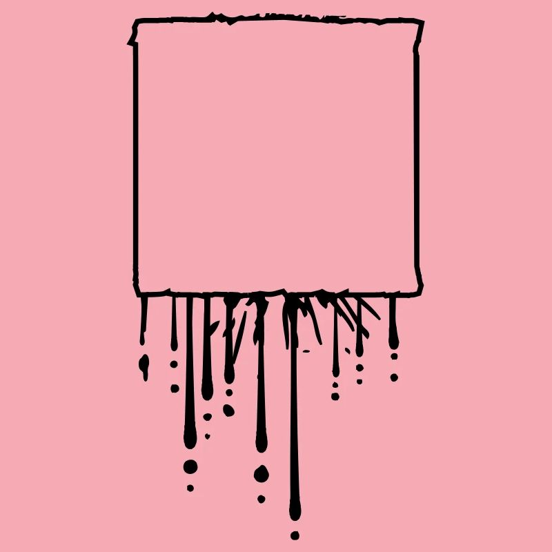 Text field square rectangle square sign frame T