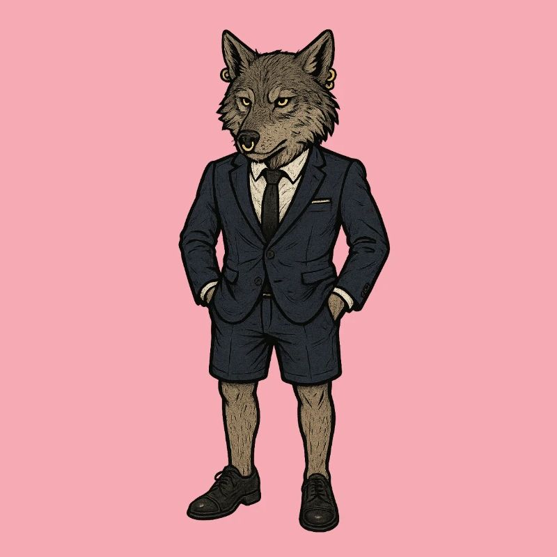 Successful wolf