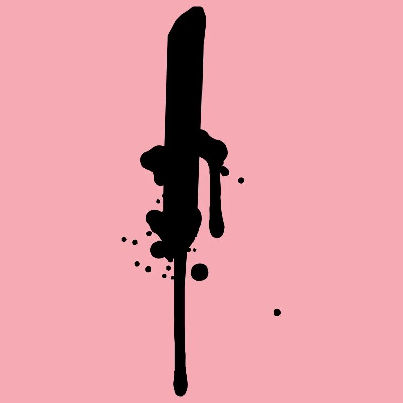Je course ligne graffiti gouttes Farbklex spray