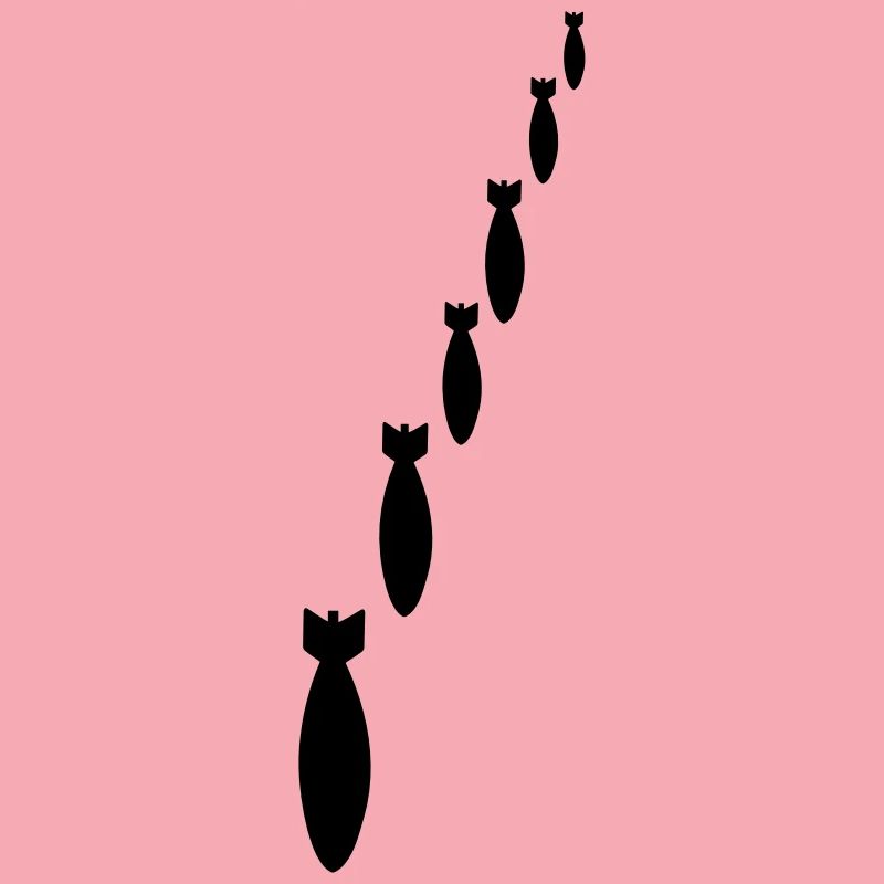 rangée de nombreux modèles bombarder aviator bombe abwer