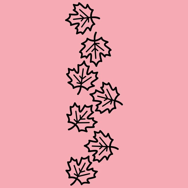 Maple Leaf Leaves Autumn Icon