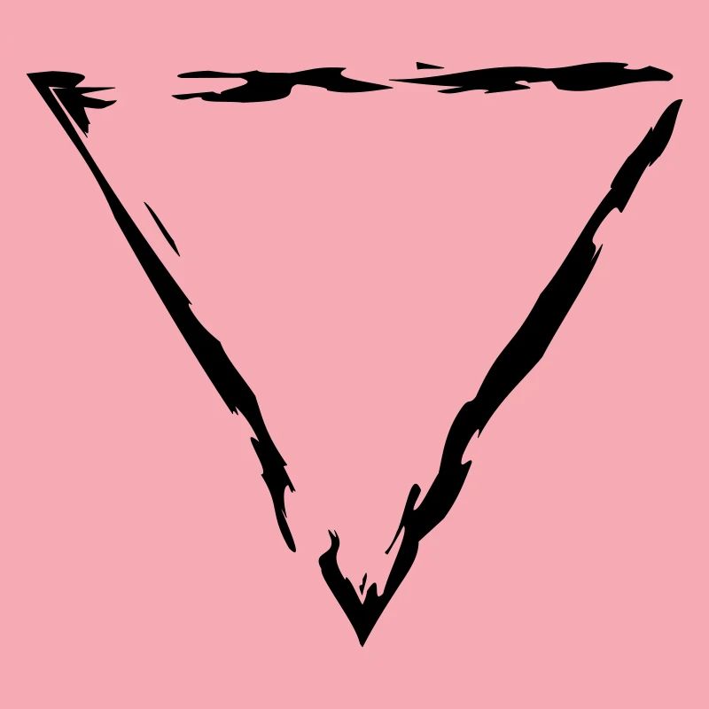 cadre triangle bordure décorative cool design sty