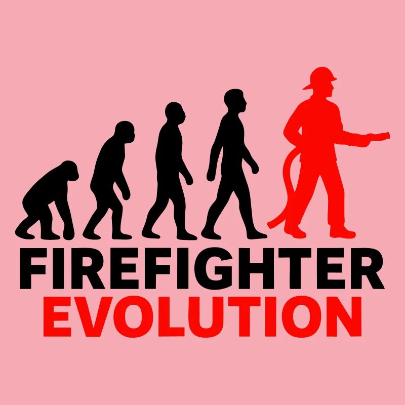 Firefighter Evolution Hero Gift Cool