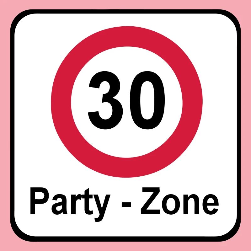 30.Geburtstag , Schild Party Zone (25)