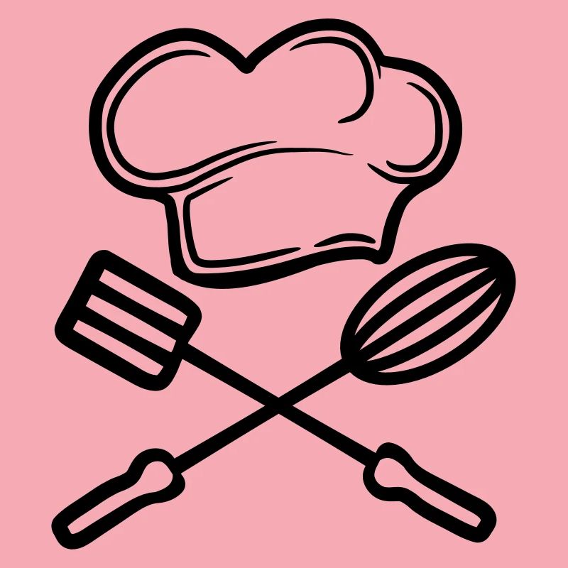 stirrer turner 2 emblem chef hat hat chef ko