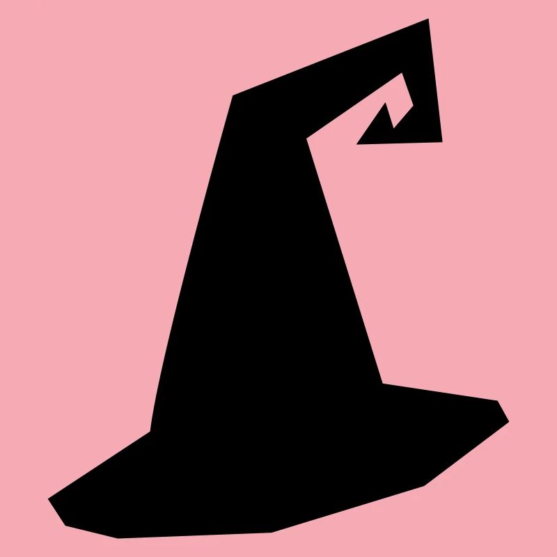 Witch Hat Silhouette