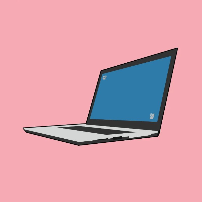 Laptop Computer Tastatur PC Notebook Geschenk Idee