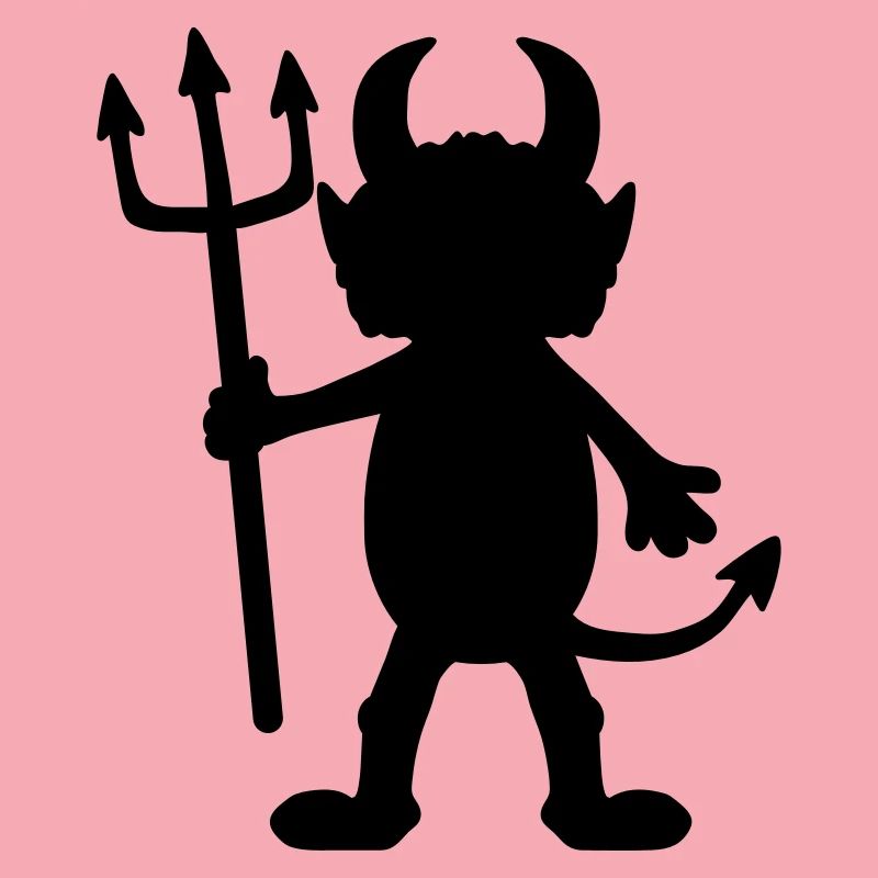 Devil man cartoon character