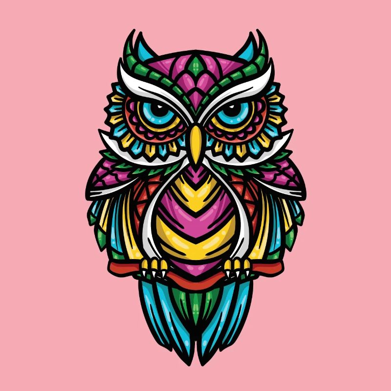 Eule Waldeule Eulen Geschenk Eulen Deko