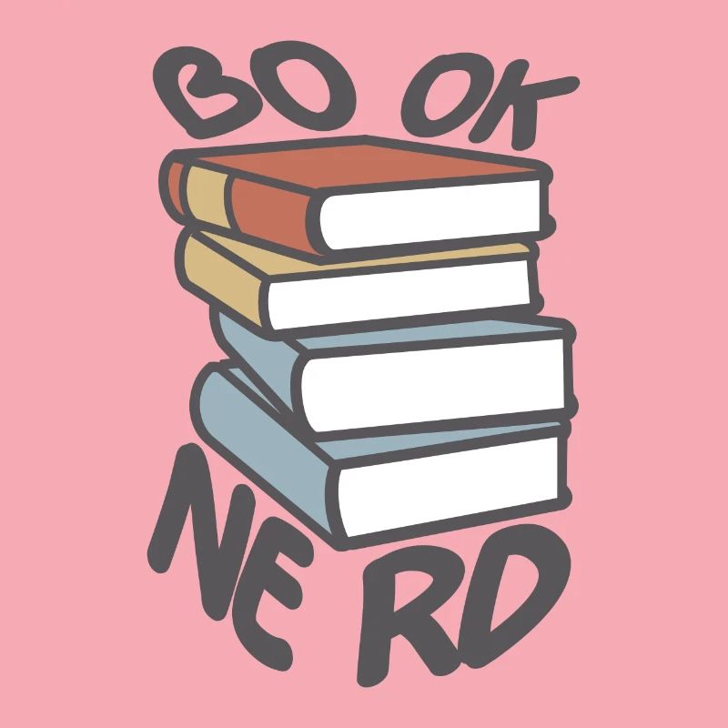Book Nerd Book Stack