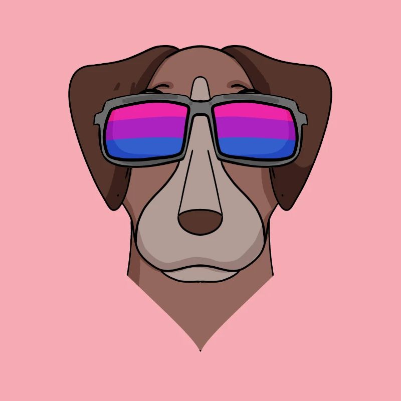Bisexual Pointer Dog Gift