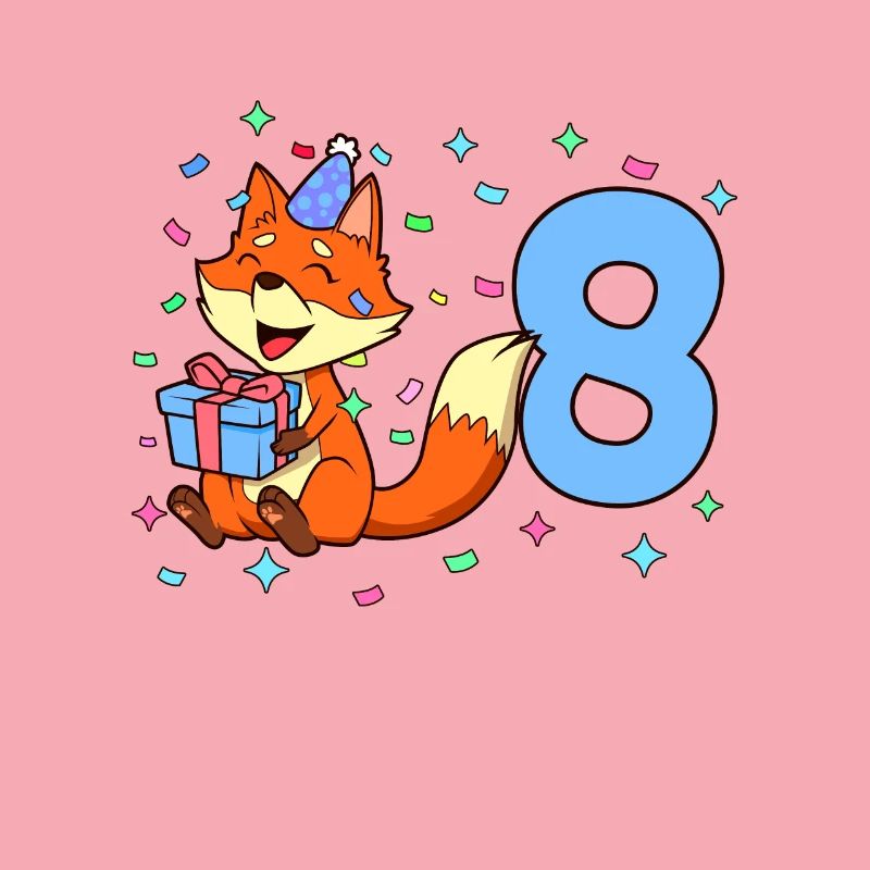 Avec Fox - Anniversaire de garçon 8 ans