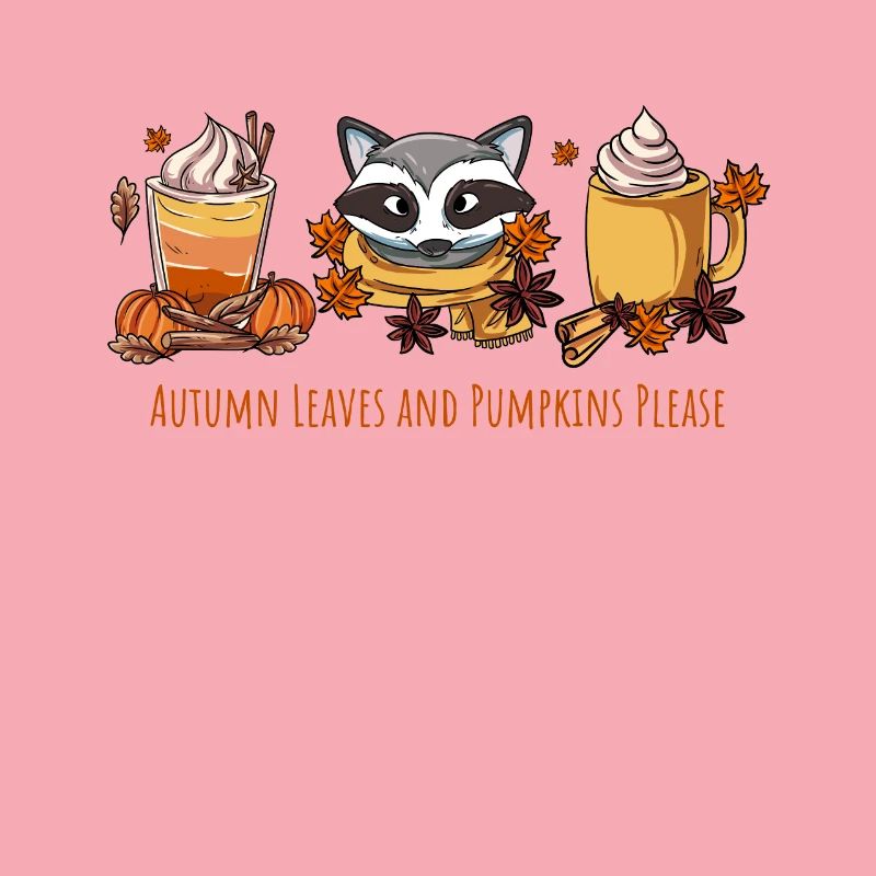 Leaves and pumpkins please