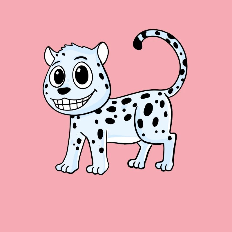 Schneeleopard Leopard