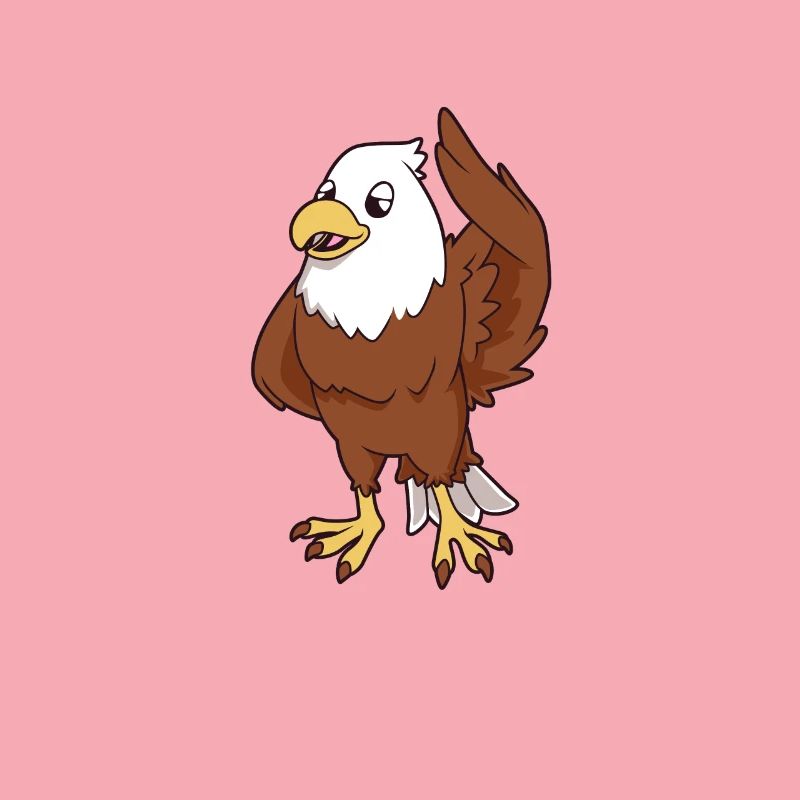 Kawaii White-tailed Eagle