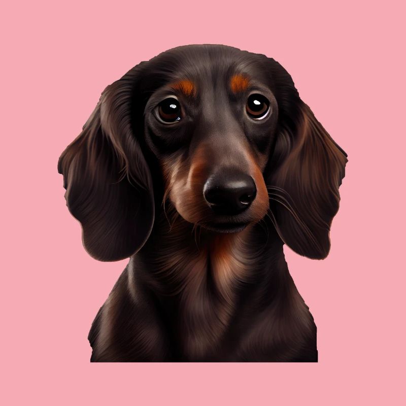 teckel à poil dur, teckel, chien, chiens, chiot, teckel