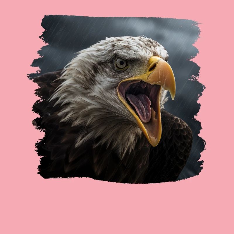 Alder bald eagle bird stone eagle