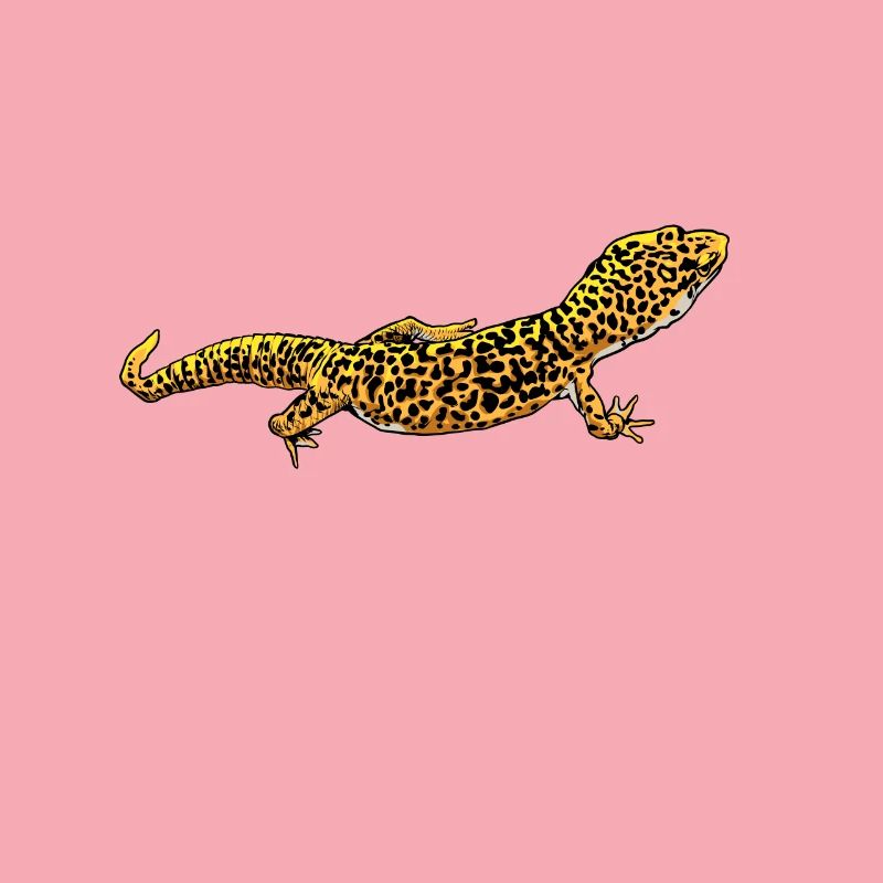 Drawing - Leopard Gecko