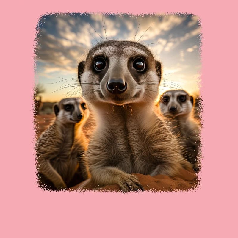 Suricate réaliste Erdmännchen