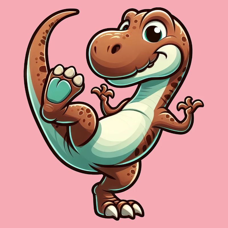 Dino T-Rex Dancing Dancer Dinosaur