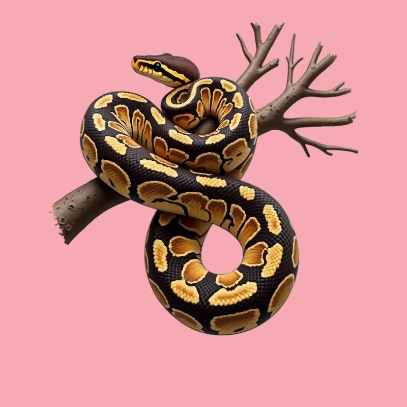 Roi Python Serpents Amoureux Terrarium Python