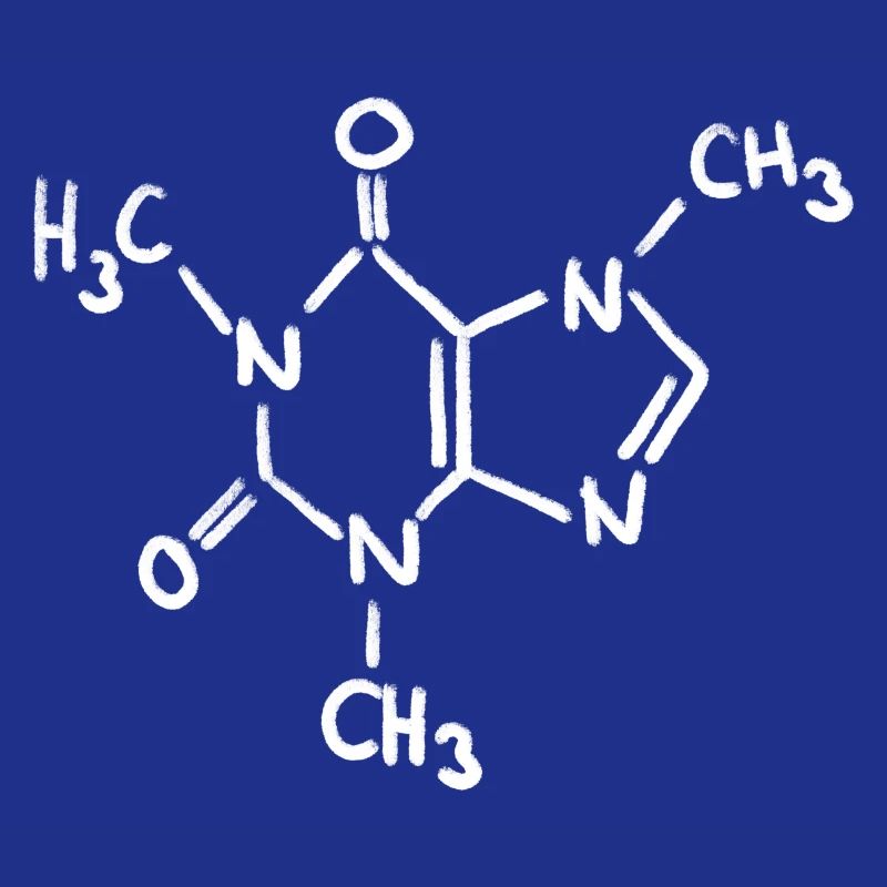 Caffeine Chalk Molecule