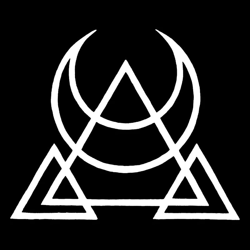 symbole blanc des pyramides égyptiennes
