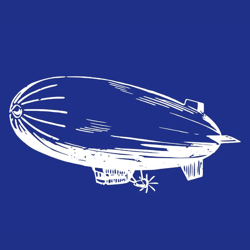 Silhouette d’un dirigeable – Stylé