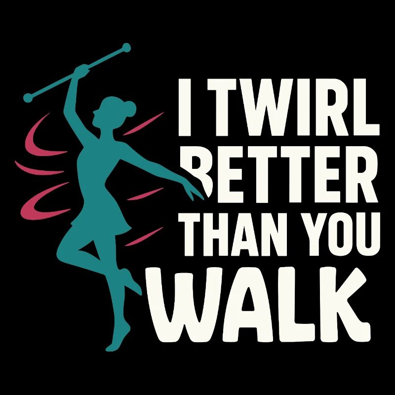 Baton Twirler Majorette Captain Squad Club