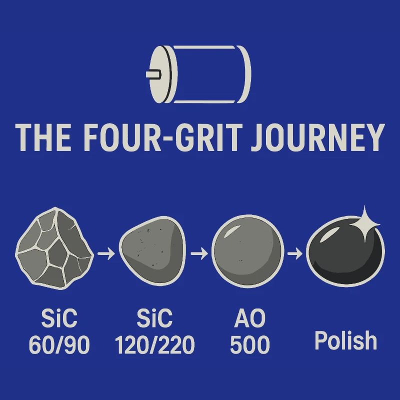 The four-step grinding process