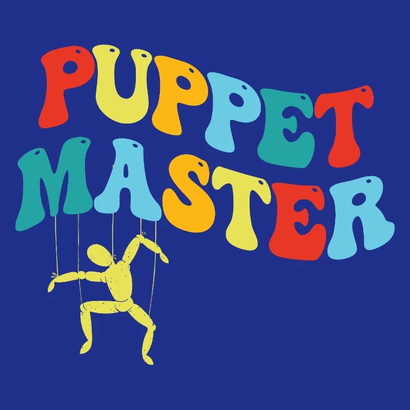 Puppet Master: Colorful Swing Silhouette