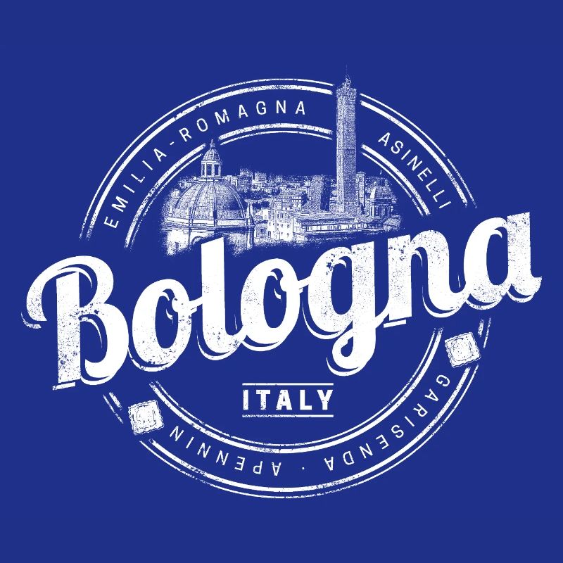 Bologna Emilia-Romagna mit Pasta Italien Souvenir