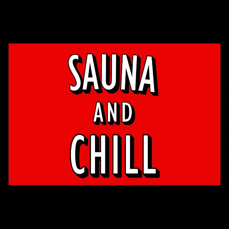 Affiche Sauna et Chill