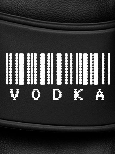 Vodka Barcode Typografie