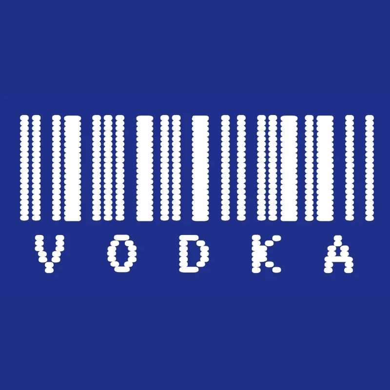 Vodka Barcode Typografie