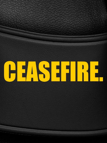 Ceasefire now