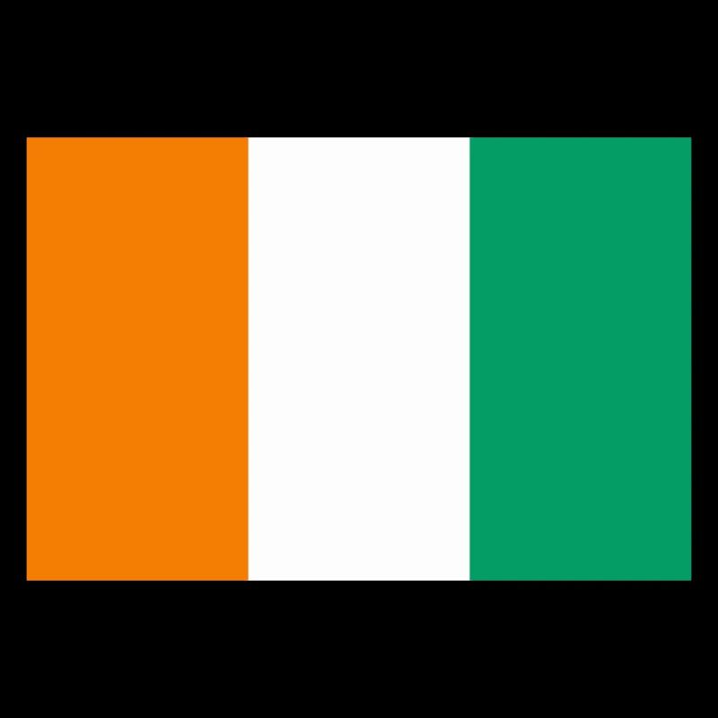 Côte d'Ivoire / Flagge von Côte d'Ivoire