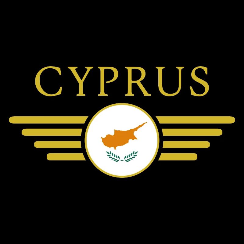 J’aime Chypre, T-shirt design de style élégance