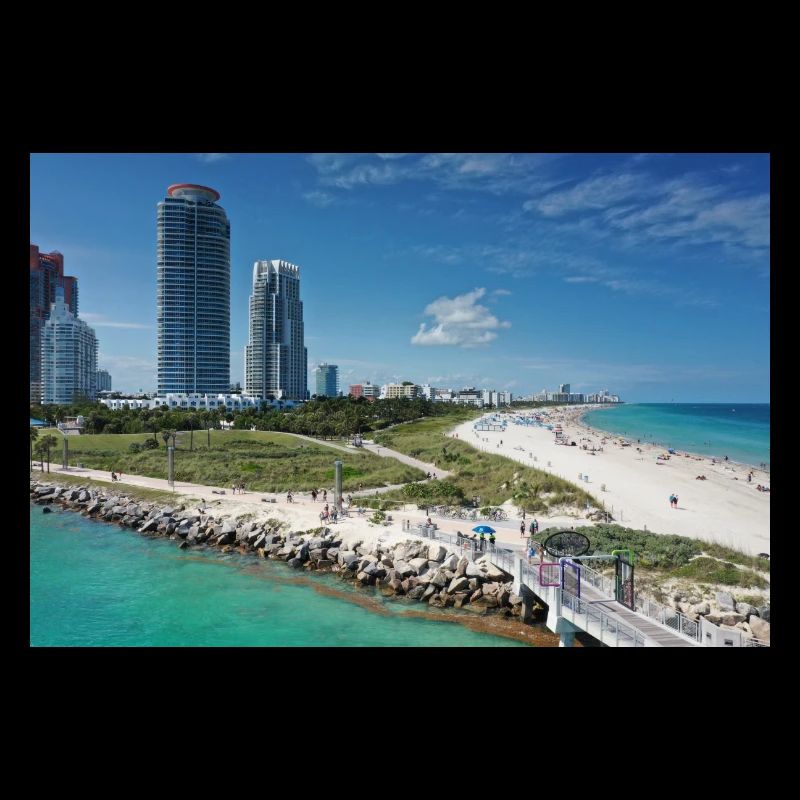 Miami Beach Piermit Wolkenkratzer