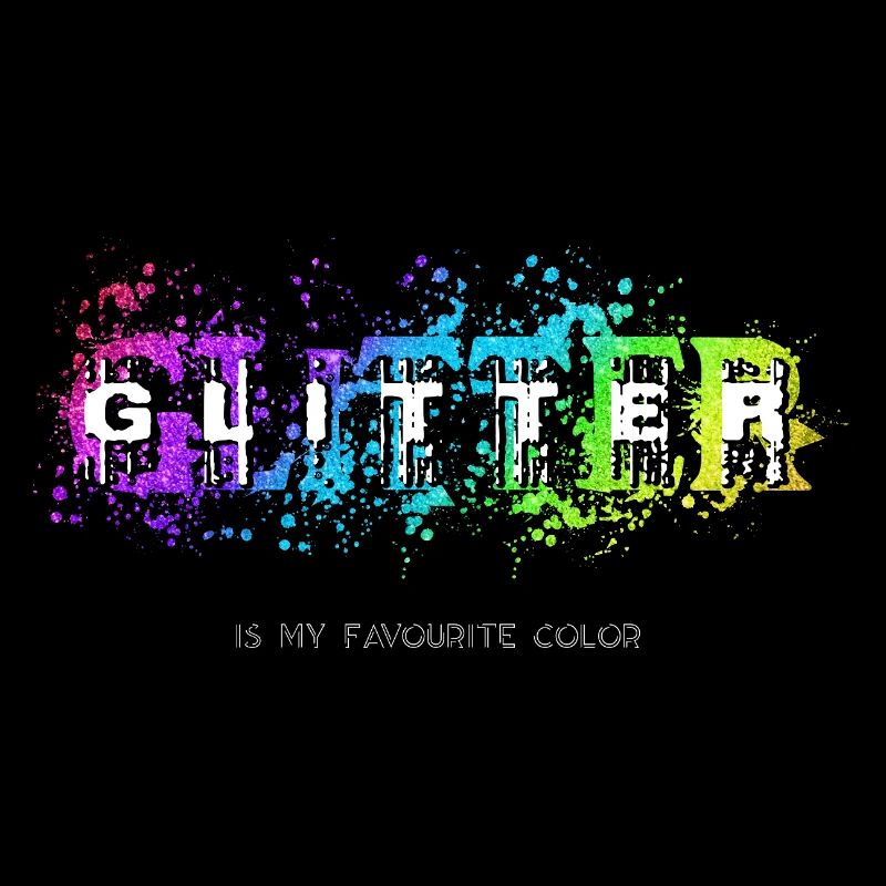 GLITTER est ma couleur préférée